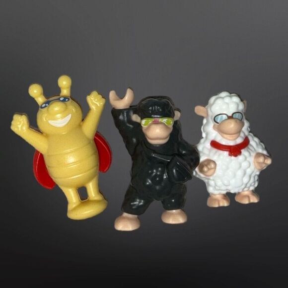 Lot of Kinder Suprise Toys Astronaut Sheep Monkey Ladybug Mini Figures B23 - Picture 6 of 11